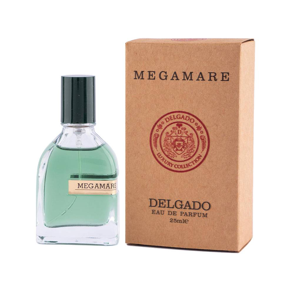 عطر ادکلن 25ml دلگادو تشابه بو اورتو پاریسی مگامار (مگاماره) | Orto Parisi Megamare